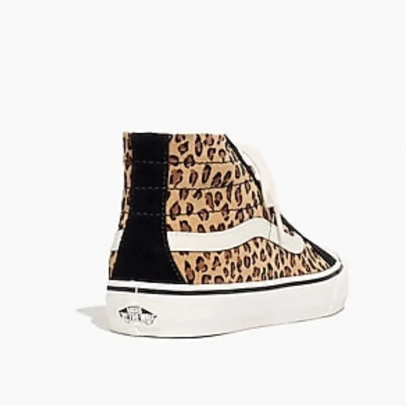 Vans Unisex SK8-Hi 138 Decon High-Top Sneakers in Leopard Women’s Size 6 - Picture 3 of 10